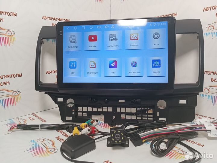 Mitsubishi lanser 10 2007+(4/64) Android Carplay