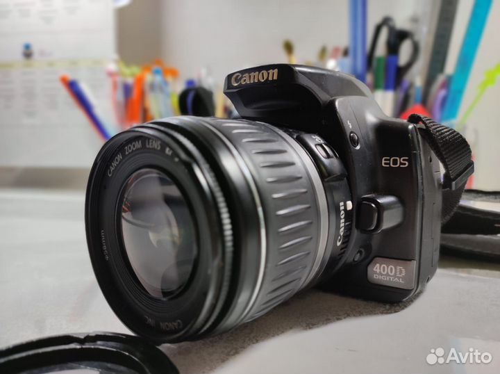 Canon 400d kit зеркальный фотоаппарат + сумка