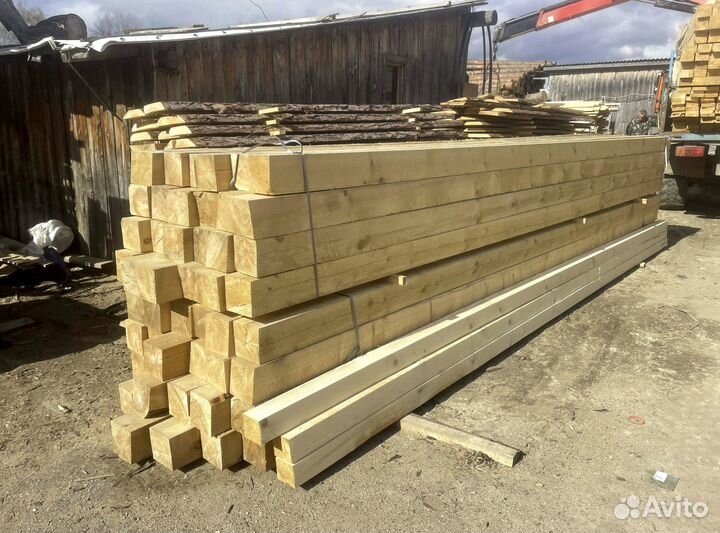 Брус обрезной 100х150х6000