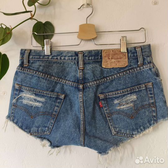 Джинсовые шорты 46