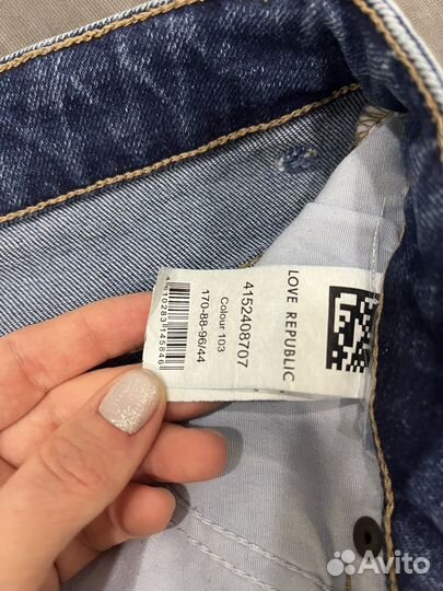 Джинсы женские прямые