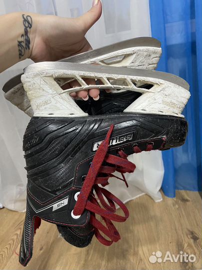 Хоккейные коньки бауэр детские