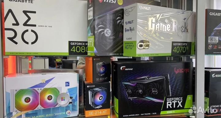 Видеокарты в наличии/под заказ, новые,б/у