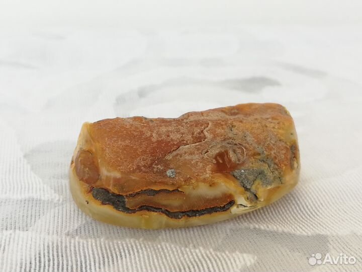 Вставка для кулона Янтарь Вес 12,7 гр. Натуральный