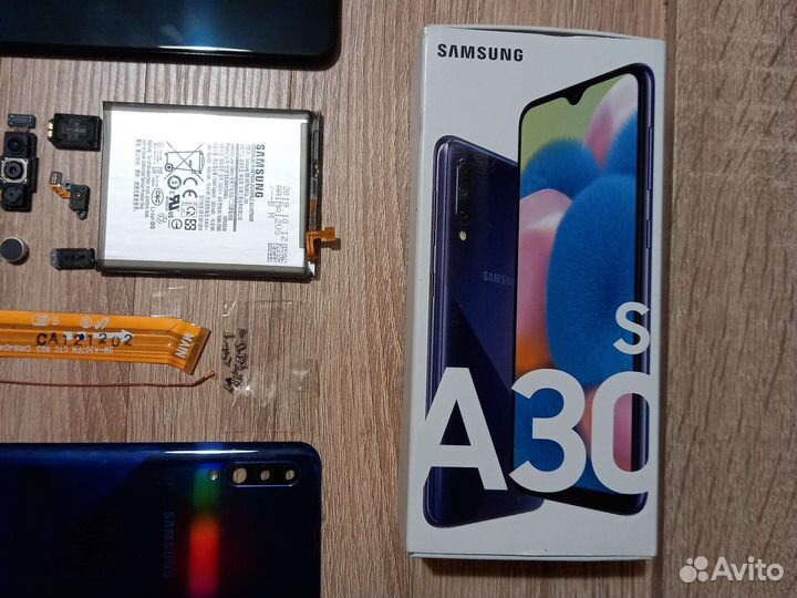 Запчасти для телефона samsung A30S/самсунг А30S