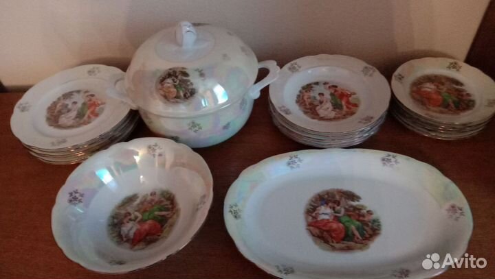 Столовый сервиз Мадонна kahla гдр