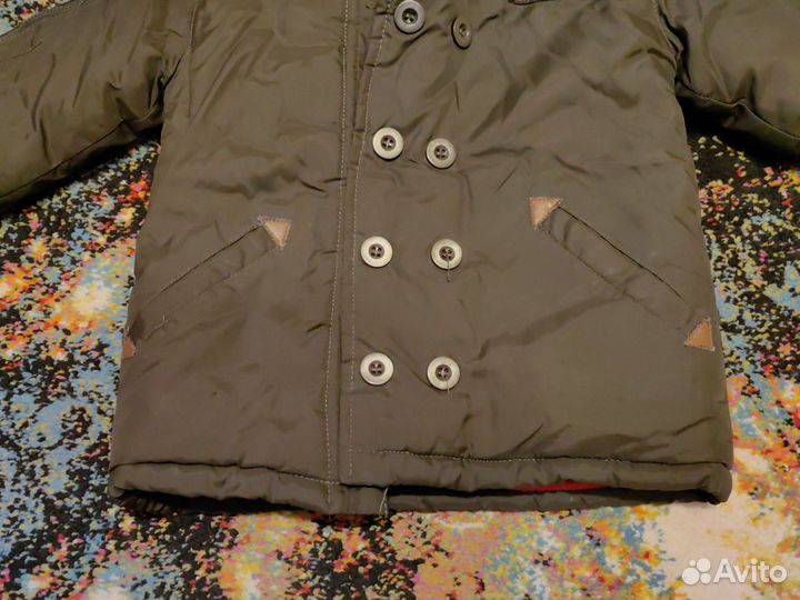 Куртка зимняя для мальчика 110см, (5 лет )