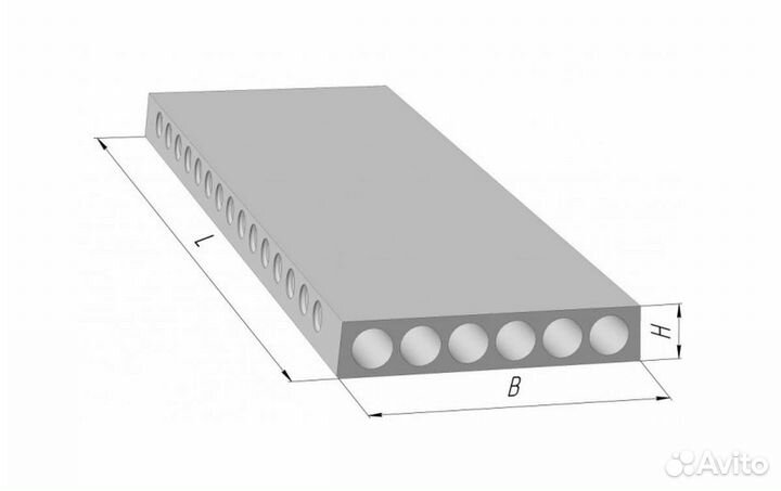 Плита пк 46-15-8 4580*1490*220 вес 2,15т