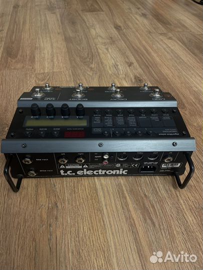 Гитарный процессор tc electronic nova system