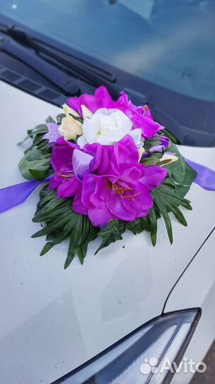 Кольца свадебные на машину