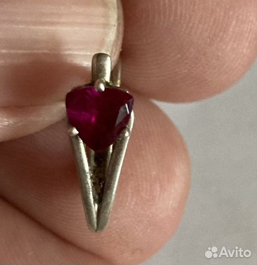 Серебряные серьги детские