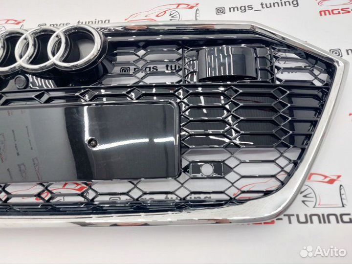 Решетка RS7#1 под радар Audi A7 4K 2018+ Ауди А7