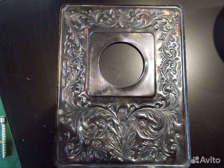 Панель декоративная под выключатель СССР(латунь)