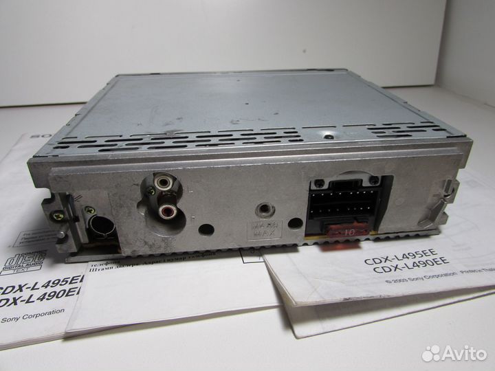 Магнитола без панели Sony CDX-L490EE