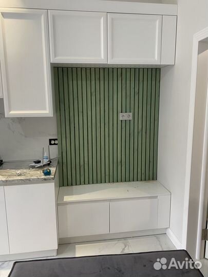 Декоративные стеновые рейки