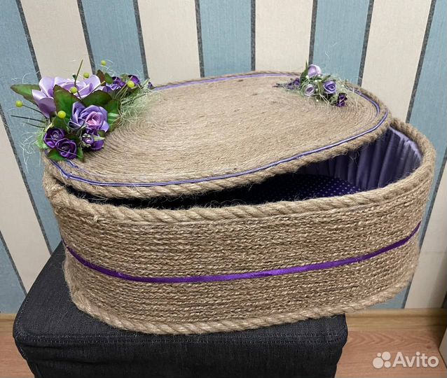 Корзина для хранения с крышкой