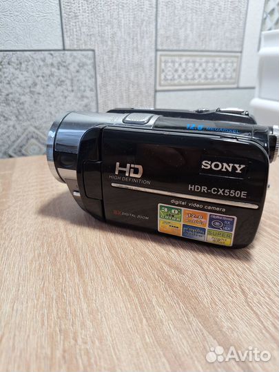 Видеокамера sony HDR-CX550E