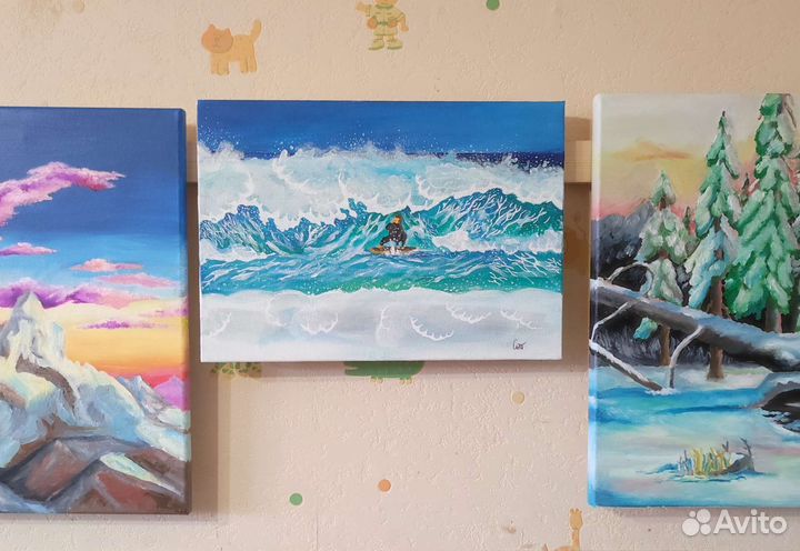 Море акрилом