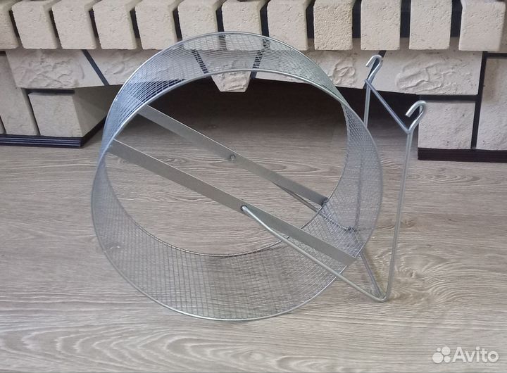 Большое колесо для грызунов, 30 см, металлическое