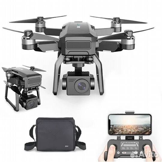 Квадрокоптер Sjrc F7 Дальность 3-4 км 5G GPS