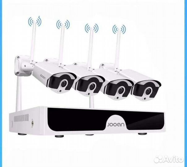 Комплект видеонаблюдения wi fi, 4g