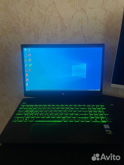 Игровой ноутбук HP pavilion 1050