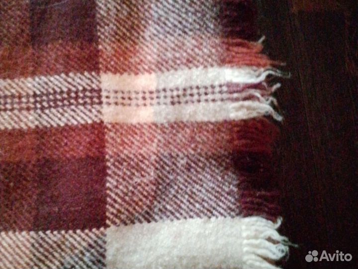 Плед шерстяной