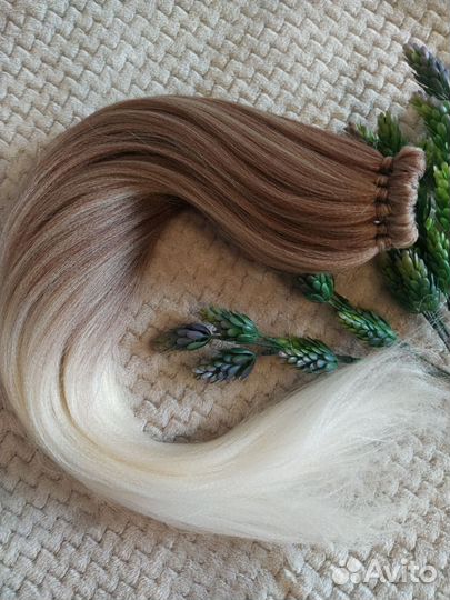 Хвост и Косы на резинке