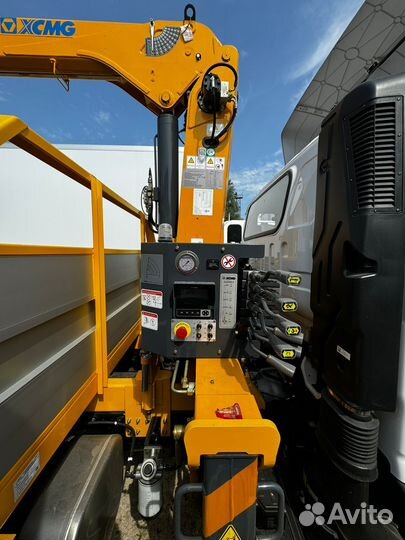 Бортовой грузовик Foton Aumark S100 с КМУ XCMG, 2024