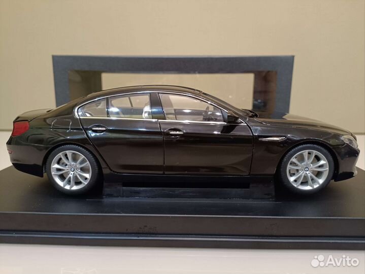 BMW 6 Gran Coupe lll (F06/F13/F12) 13г Черный 1:18