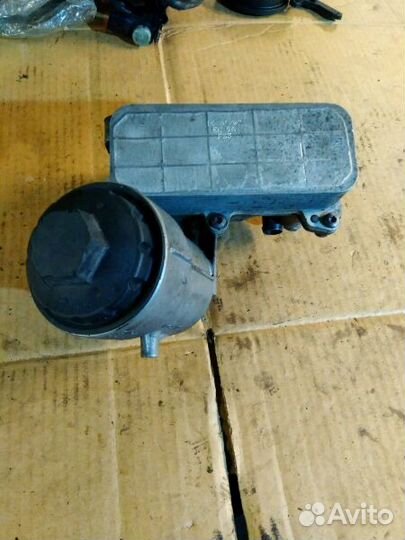 Корпус фильтра теплообменник VW Туарег 2.5 дизель