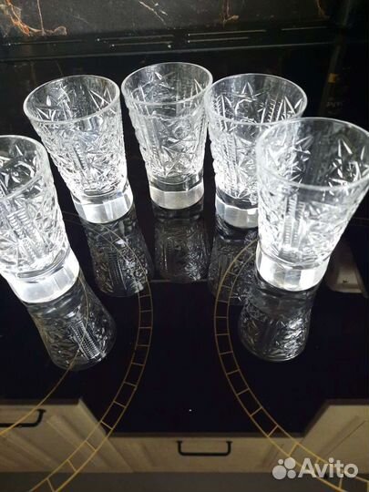 Хрустальные рюмки СССР