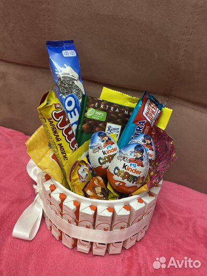 Сладкая корзинка на любой повод