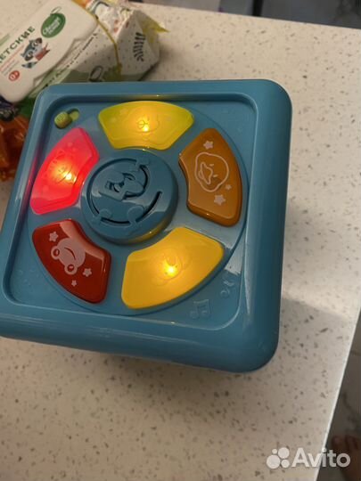 Развивающий кубик baby go