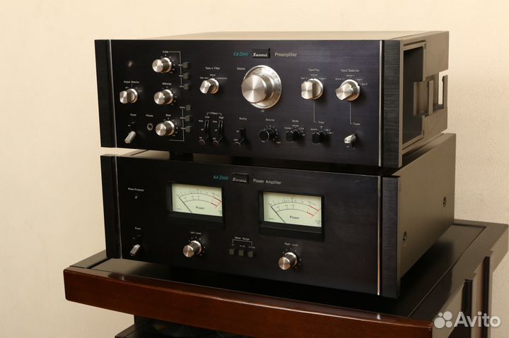 Усилители Sansui CA-2000+BA-2000