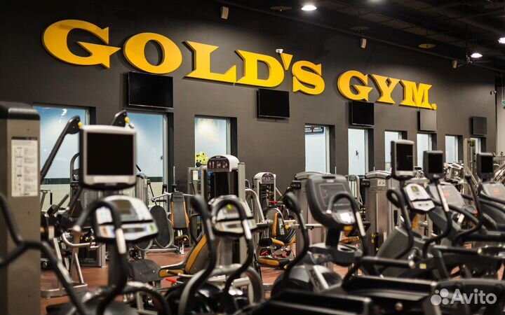 Абонемент в фитнес клуб golds GYM Динамо