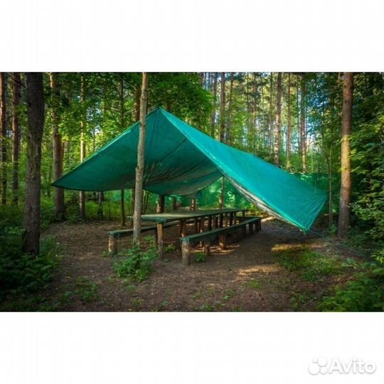 Тент туристический от дождя и солнца Тарпаулин