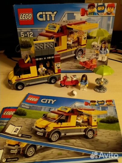 Lego city 60150 с коробкой