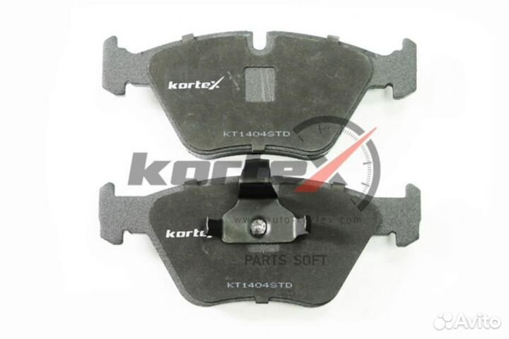 Kortex KT1404STD Колодки торм. перед. к-т
