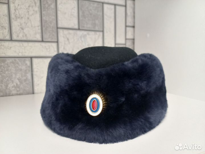 Продам шапку женскую мвд, размер 55-56