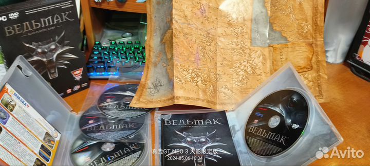 Коллекционное издание Ведьмак и Ведьмак 2