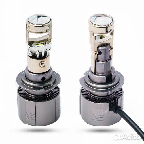 Led лампы линзовые H4-H7-Н11