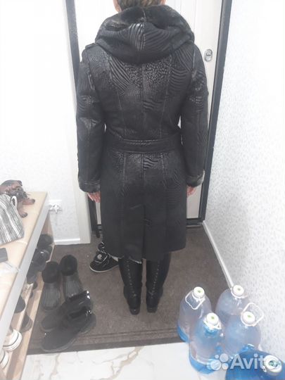 Дубленка натуральная женская 46 48