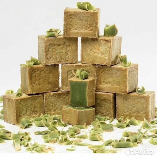 Мыло ручной работы Алеппское мыло