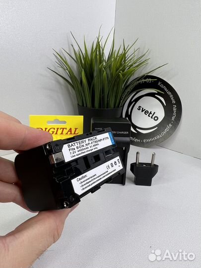 Аккумулятор 4400 mah для видеосвета np-f960/970