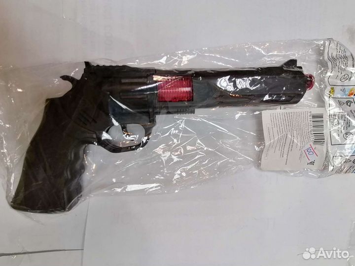 Пистолет трещетка, с пульками