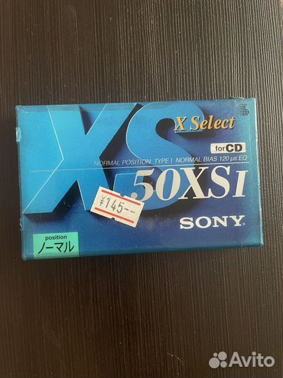 Аудиокассета sony 50 XS I