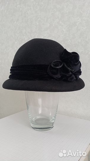 Шляпа фетровая женская
