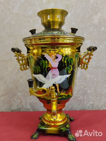 Самовар электрический расписной