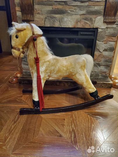 Машинка-каталка лошадка-качалка для принцесс